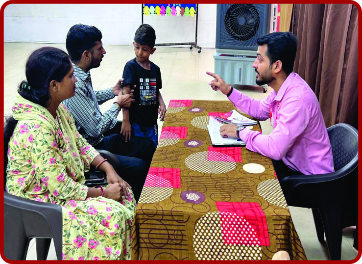 Regular counselling support for students and parents